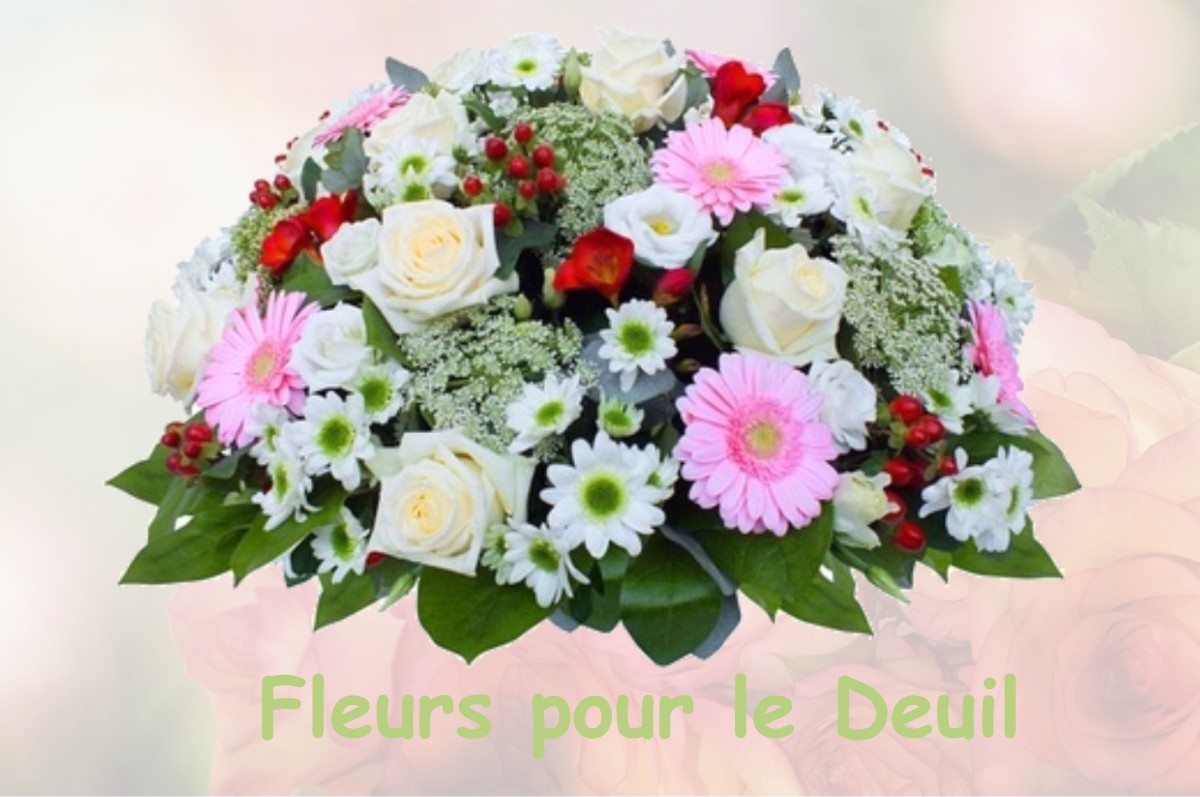 fleurs deuil CONDE-SAINTE-LIBIAIRE